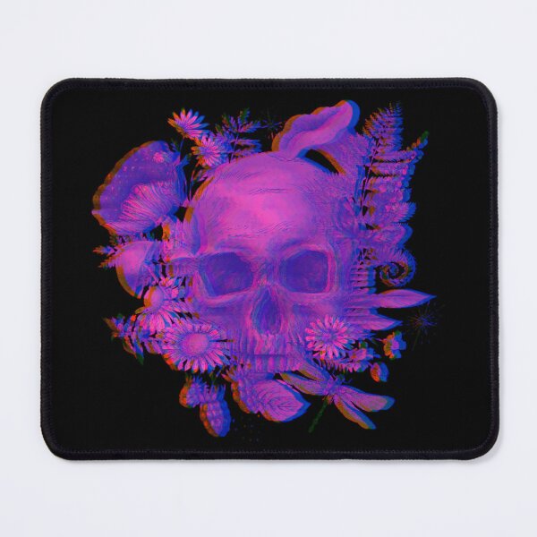 Item preview, SKULL AND FLOWERS designed and sold by I7Anan.