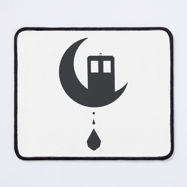 Item preview, Police Box on The Moon (white bg) designed and sold by RadiantDuat.