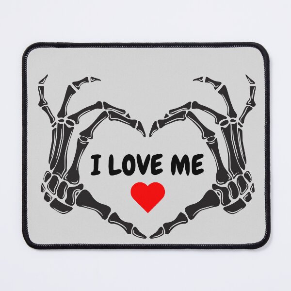Item preview, skeleton Love - I LOVE ME - Hallowing - Skeleton Hands designed and sold by YorkStyle.
