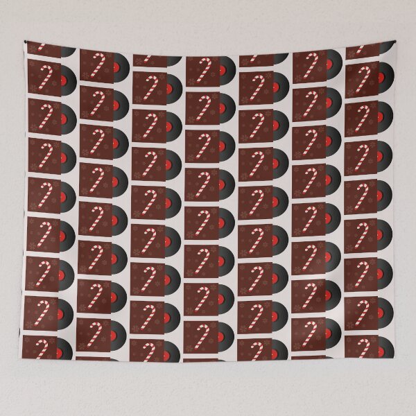 Item preview, Cute Candy Cane Vinyl | Retro LP | Vintage Christmas  designed and sold by Fluffy-Vectors.