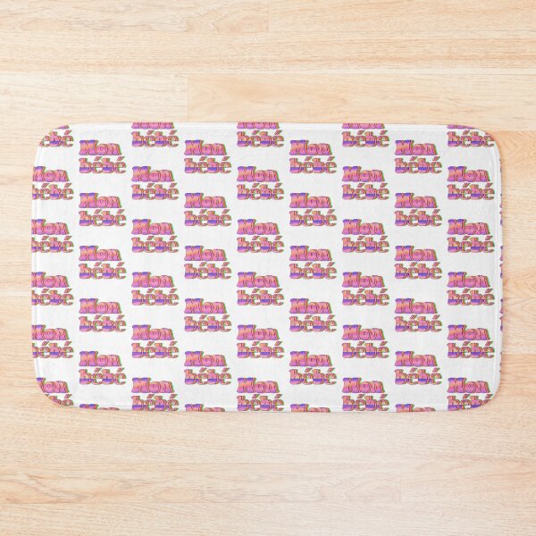 Item preview, Word saying in french my baby designed and sold by Emotionville.