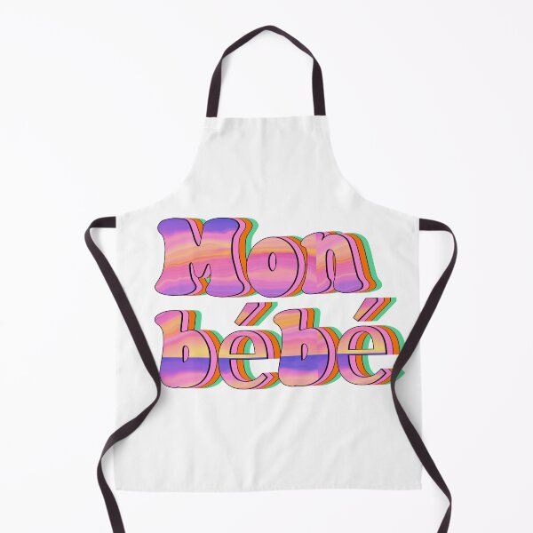 Item preview, Word saying in french my baby designed and sold by Emotionville.