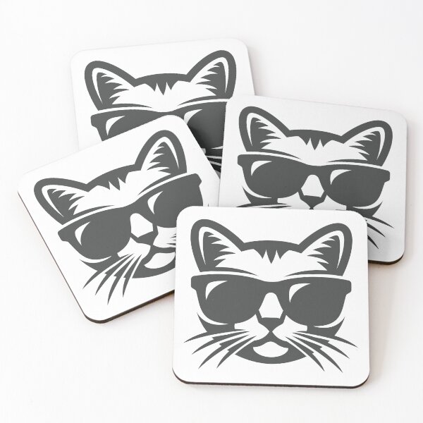 Item preview, Cat With Sunglasses designed and sold by GridText.