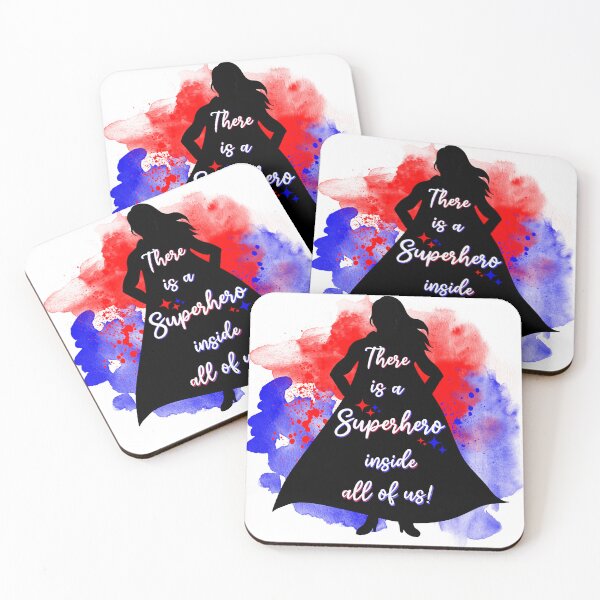 Item preview, There is a superhero inside all of us Digital Watercolour Word Art 2 designed and sold by Tarnya Jones.