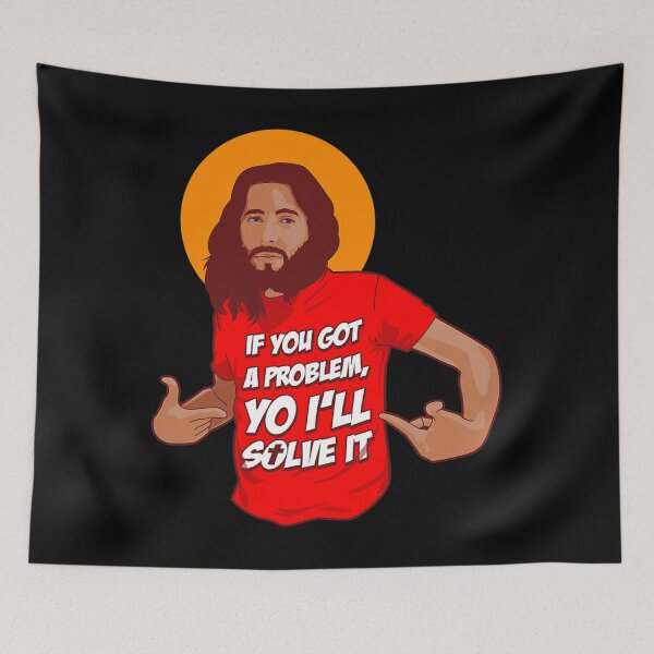 Item preview, Funny Jesus Christian Meme Yo I'll Solve It Christmas designed and sold by silverconscienc.