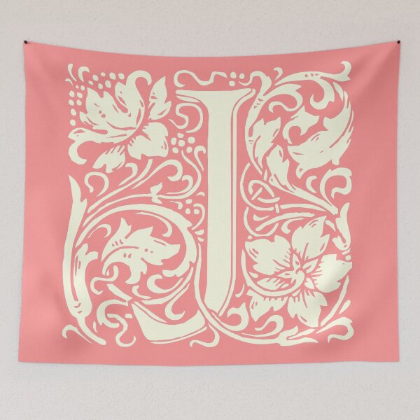 Item preview, J - Capital letter. William Morris' design designed and sold by MINDTHECHERRY.