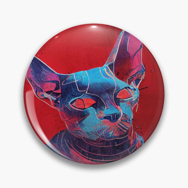 Item preview, Synthwave Cool Cat Poster #33 designed and sold by Åveline Dvorak.