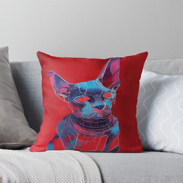 Item preview, Synthwave Cool Cat Poster #33 designed and sold by Åveline Dvorak.
