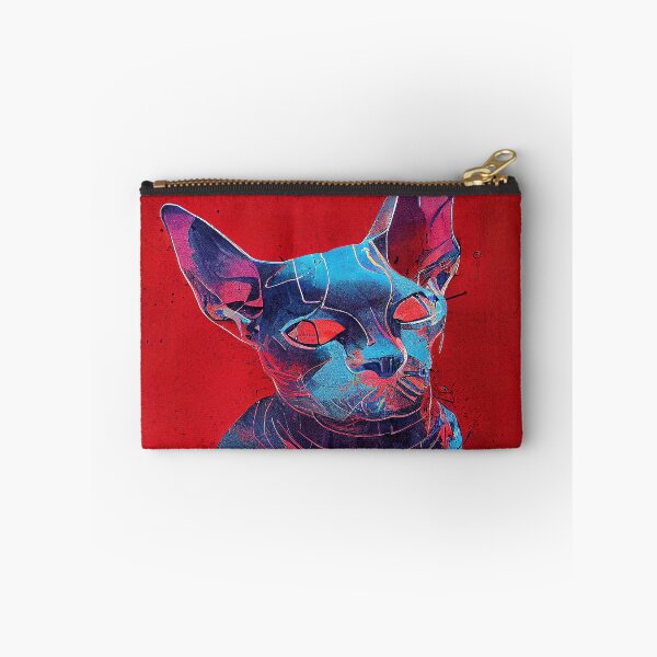 Item preview, Synthwave Cool Cat Poster #33 designed and sold by Åveline Dvorak.