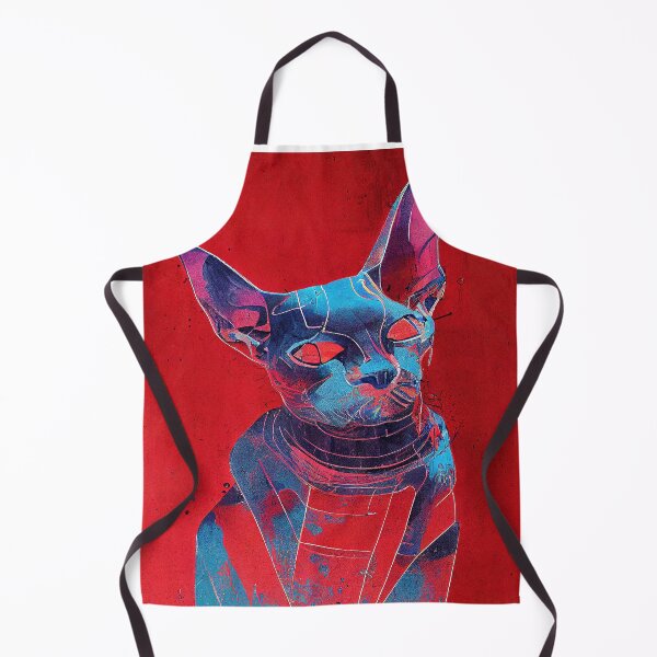 Item preview, Synthwave Cool Cat Poster #33 designed and sold by Åveline Dvorak.