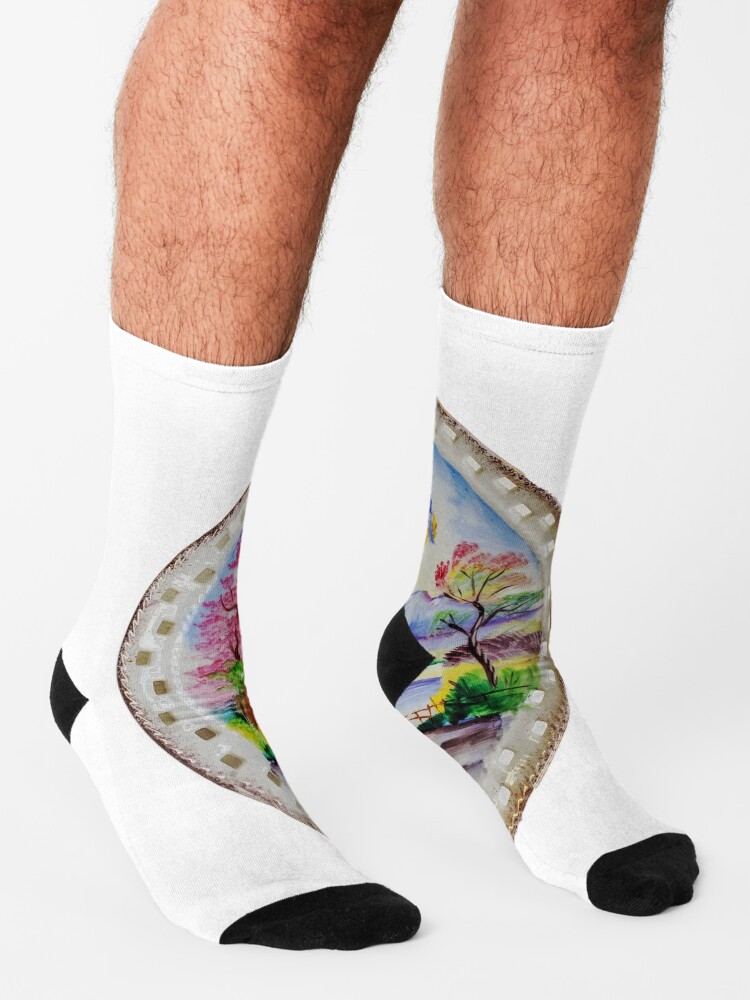Thumbnail 3 of 5, Socks, SallysDish designed and sold by Jerry Walter.