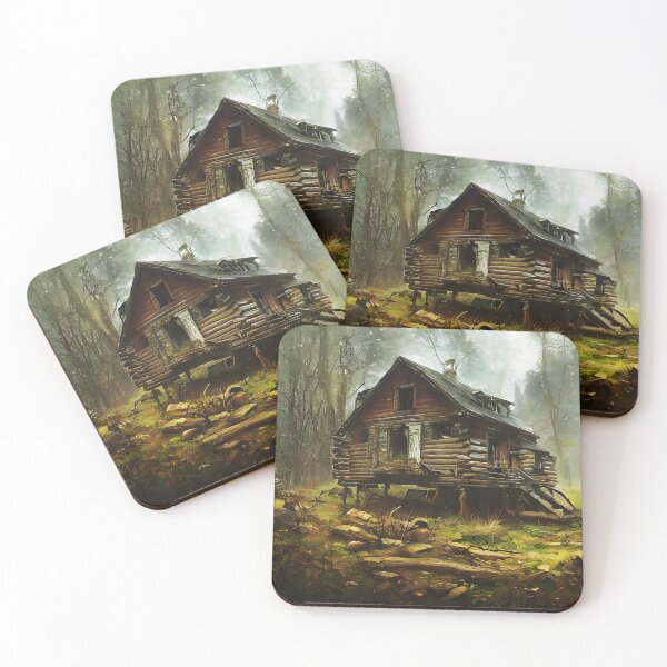 Item preview, An abandoned forest cabin. designed and sold by lostcauseblue.