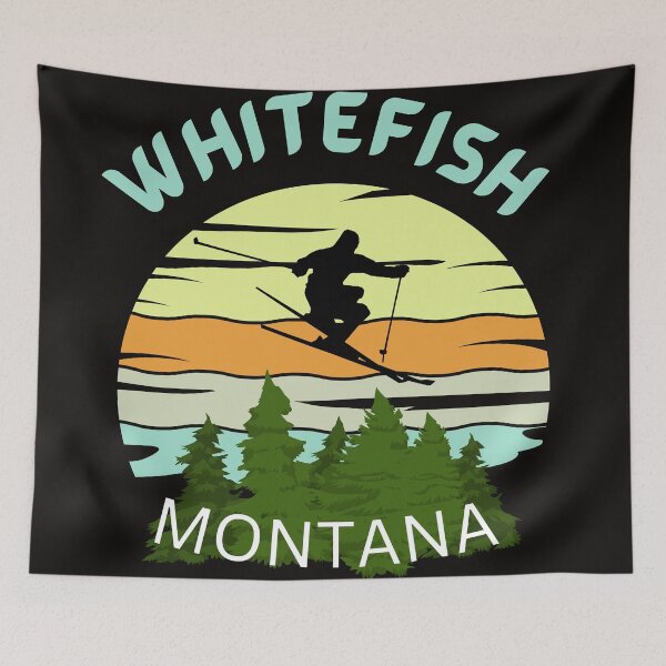 Item preview, WHITEFISH  MONTANA  designed and sold by starfishstuff.