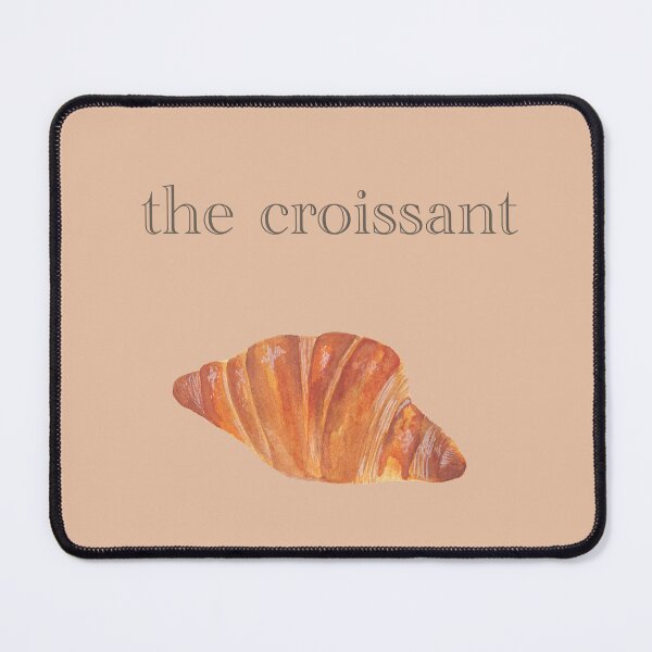 Item preview, The croissant watercolor poster designed and sold by JaneVirak.