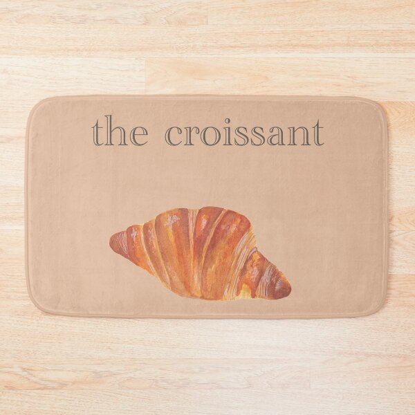 Item preview, The croissant watercolor poster designed and sold by JaneVirak.
