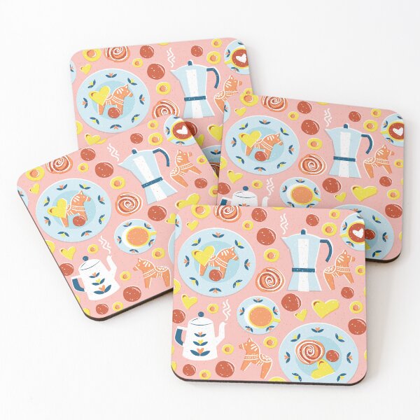 Item preview, Fika swedish break with coffee and cookies designed and sold by MBCollections.