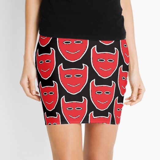 Digital Devil Mini Skirt