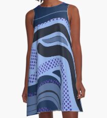 Blu A-Line Dress