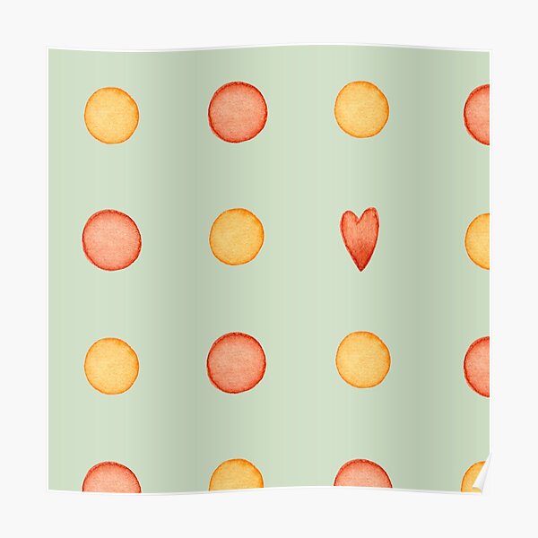 Love those Fall Polka Dots Poster