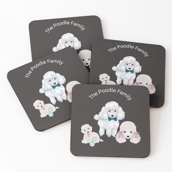 Item preview, The Poodle Family designed and sold by MerryHillStudio.