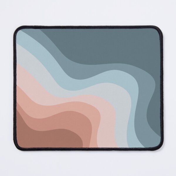Item preview, Blue and pink retro style waves designed and sold by BattaAnastasia.