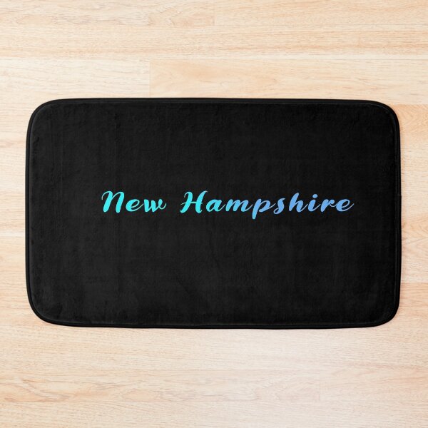 Item preview, New Hampshire Blue Gradient Writing designed and sold by Zandrasart.