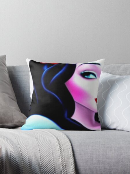 Vista previa del artículo con la obra «Hermosa chica con lápiz labial rojo», diseñado y vendido por buscaprodutos.