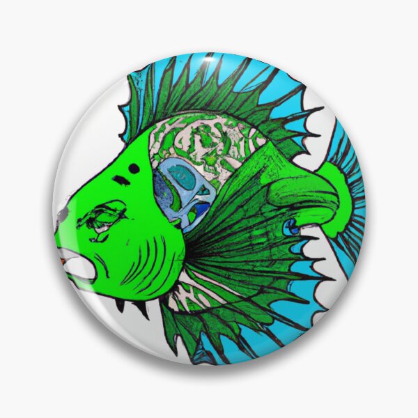 Item preview, Cool fish (funny, vintage, style, brand) designed and sold by HellOutfit.