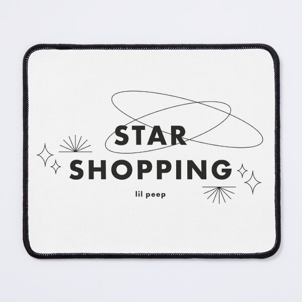 Item preview, Star Shopping by lil peep — Lyrics Poster designed and sold by Xira-X.