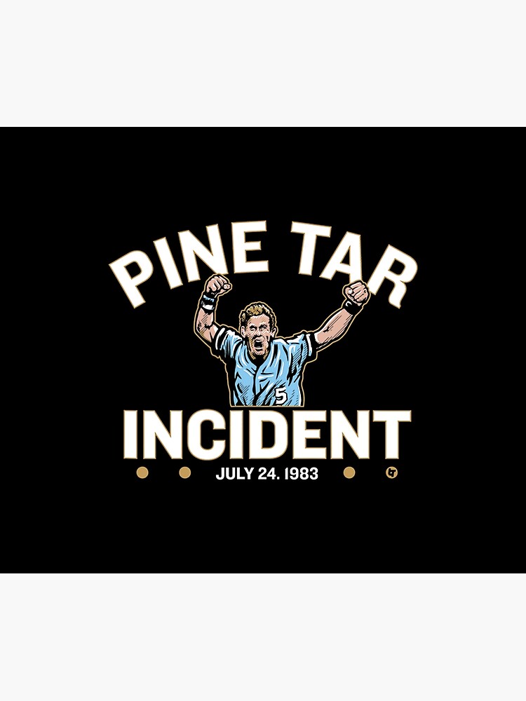 Officially Licensed George Brett - Pine Tar Incident Essential T-Shirt for  Sale by unusedbandwidth
