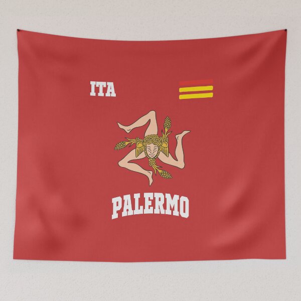 Item preview, Palermo Italy Vintage Sicily Flag designed and sold by MrEddie10.