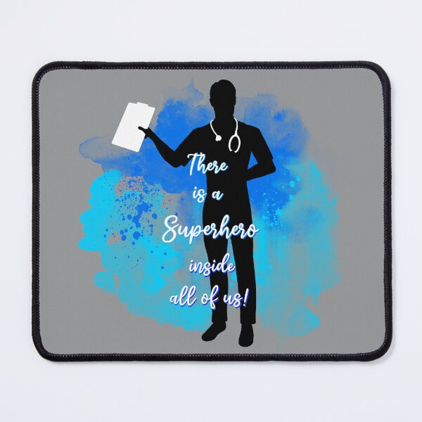 Item preview, Superhero inside all of us Digital Watercolour Word Art Doctor 1 designed and sold by Tarnya Jones.