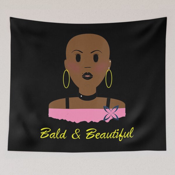 Item preview, Womens Bald & Beautiful Women Shaved Heads Alopecia Hair Loss V-Neck designed and sold by nonstopnightlif.