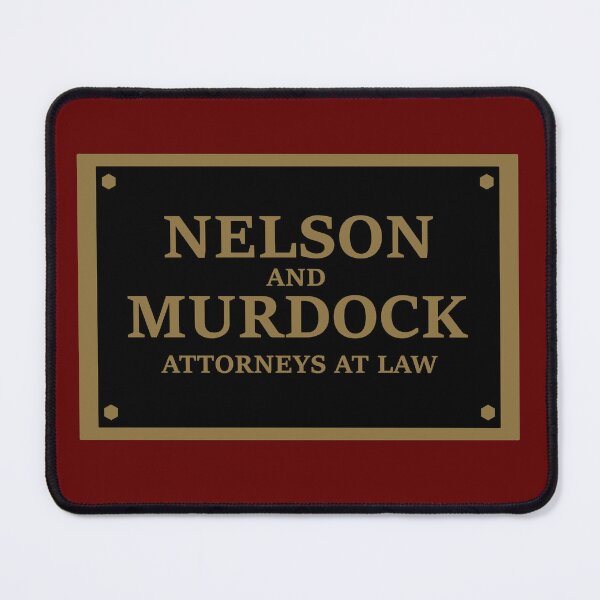 Item preview, Nelson And Murdock sign designed and sold by Ukuleledoodle.