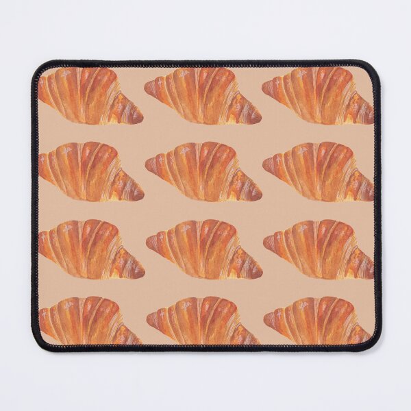Item preview, Croissants watercolor beige pattern designed and sold by JaneVirak.
