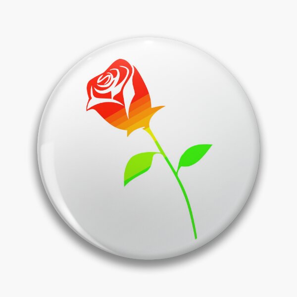 Item preview, Stylized Leafy Petal Rose designed and sold by SystemLion.