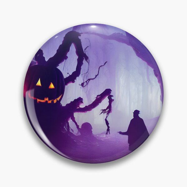 Item preview, Halloween - Deep Dark Daunting Forest designed and sold by Elflena.