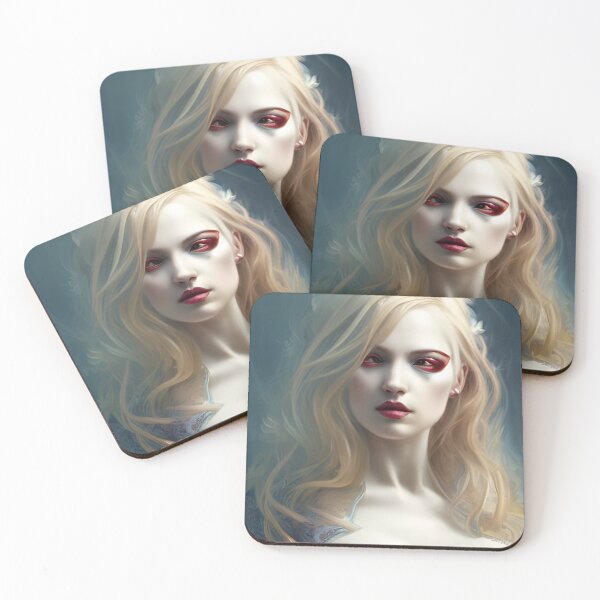 Item preview, Sexy Blonde Vampire Seductress Artwork designed and sold by Eliteijr.