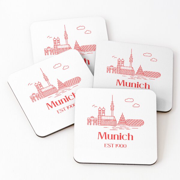 Item preview, Munich 1900 - Munich skyline designed and sold by MGStore76.