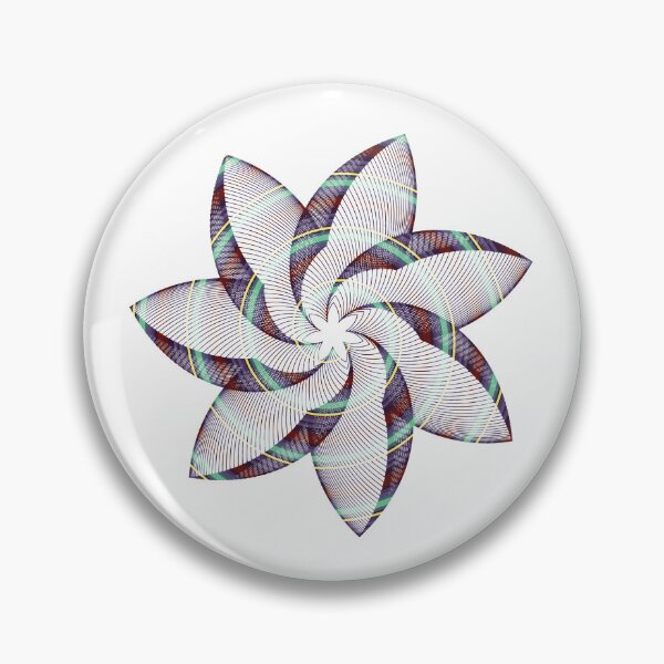 Item preview, Wireframe Abstract Flower Art designed and sold by SystemLion.