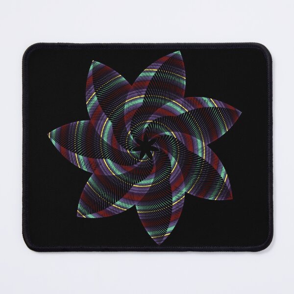 Aperçu de l'œuvre Art floral abstrait filaire créée et vendue par SystemLion.