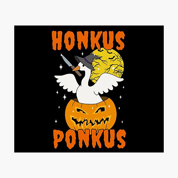 Item preview, Halloween Goose designed and sold by ValentinaHramov.