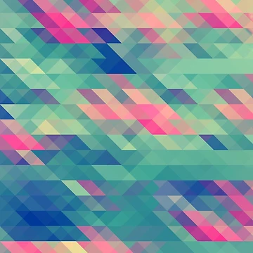 Artwork thumbnail, Abstract Triangles Geometric Pattern by BluePlanet