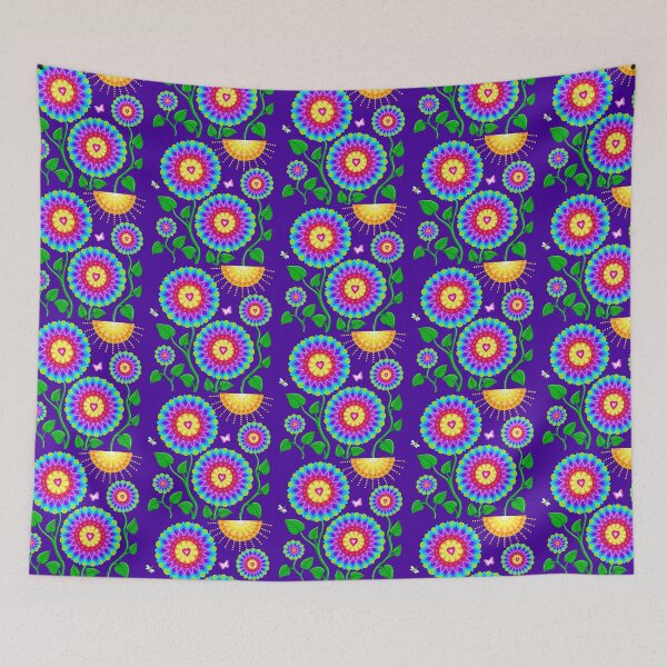 Item preview, Magical Mandala Flowers Garden designed and sold by Soozie Wray.