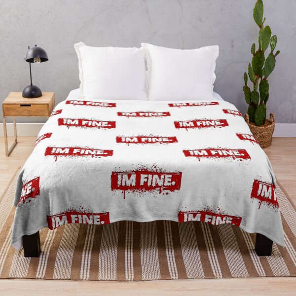 Item preview, of im fine bloody designed and sold by TrrifiShop.
