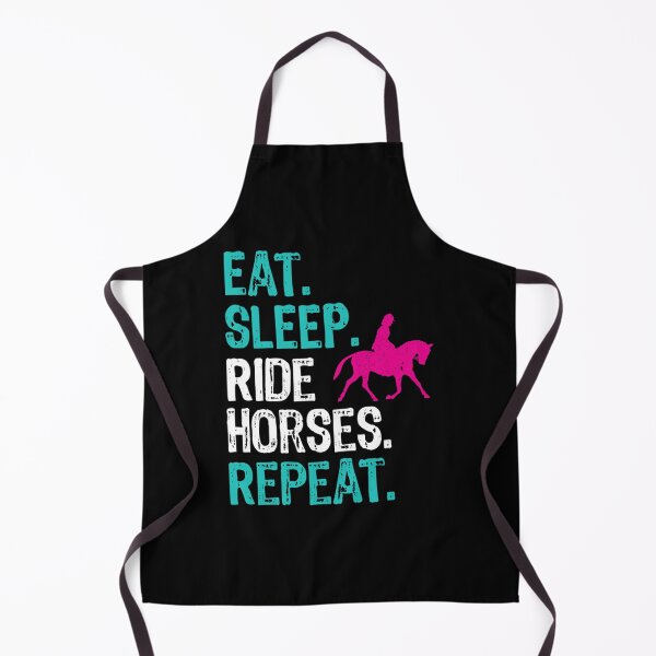 Item preview, Eat Sleep Ride Horses Repeat Funny Horse Riding Gifts For Horse Equestrian Riders 1 designed and sold by arregikrstsd.