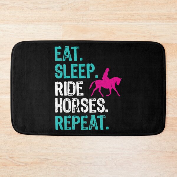 Item preview, Eat Sleep Ride Horses Repeat Funny Horse Riding Gifts For Horse Equestrian Riders 1 designed and sold by arregikrstsd.