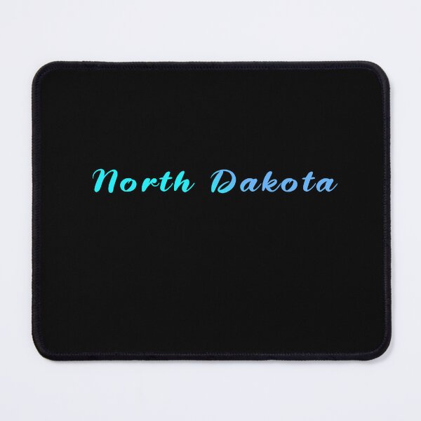 Item preview, North Dakota Blue Gradient Writing designed and sold by Zandrasart.