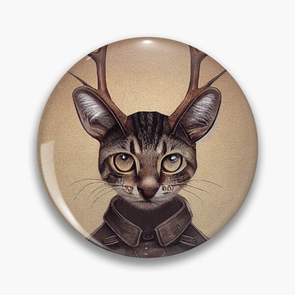 Item preview, Dieselpunk Cats #17: Military Aircraft Mechanic Kitten designed and sold by Åveline Dvorak.
