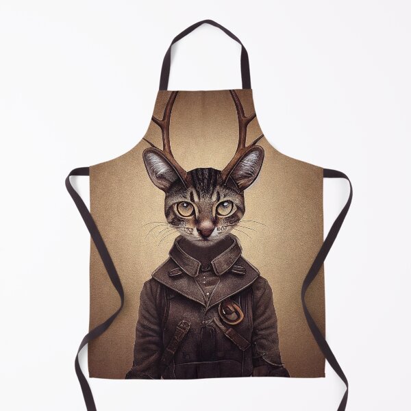 Item preview, Dieselpunk Cats #17: Military Aircraft Mechanic Kitten designed and sold by Åveline Dvorak.